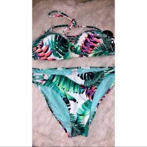 TROPICAL BIKINI SET!
